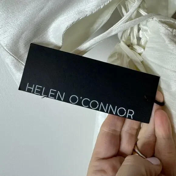 NWT BHLDN Anthropologie Helen O'Connor Super Nova Dress Gown Bridal 6 Bride - Picture 8 of 9